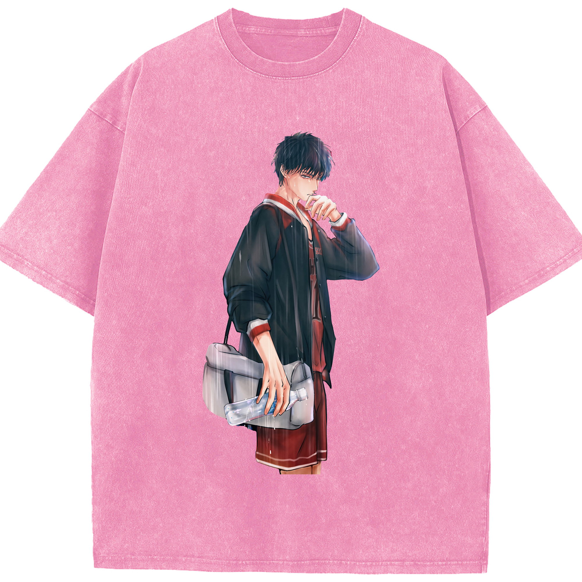 （画像用） SLAM DUNK／スラムダンク 綿100% ヴィンテージ風 半袖Tシャツ（フロントプリント）